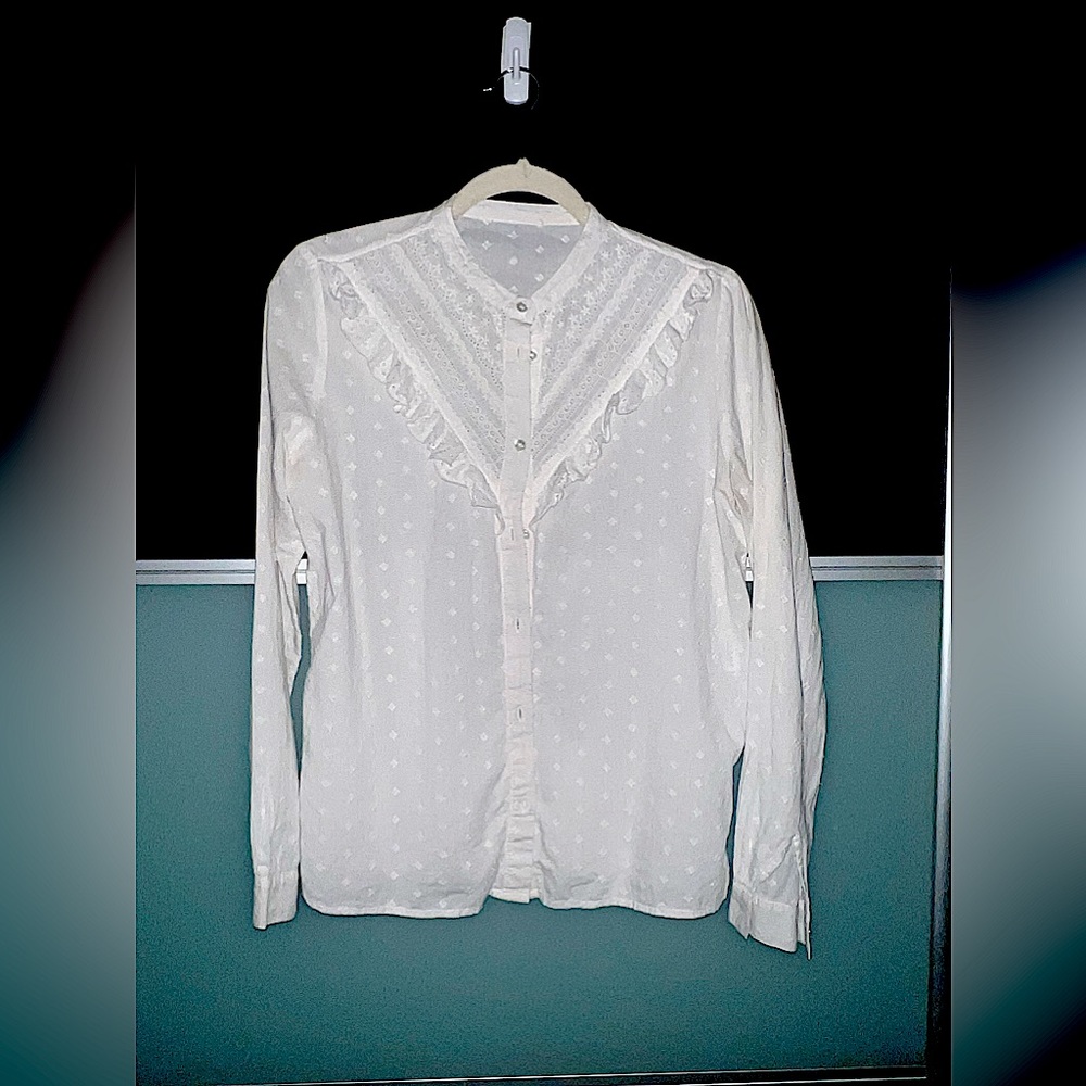 Sézane button down  size 6